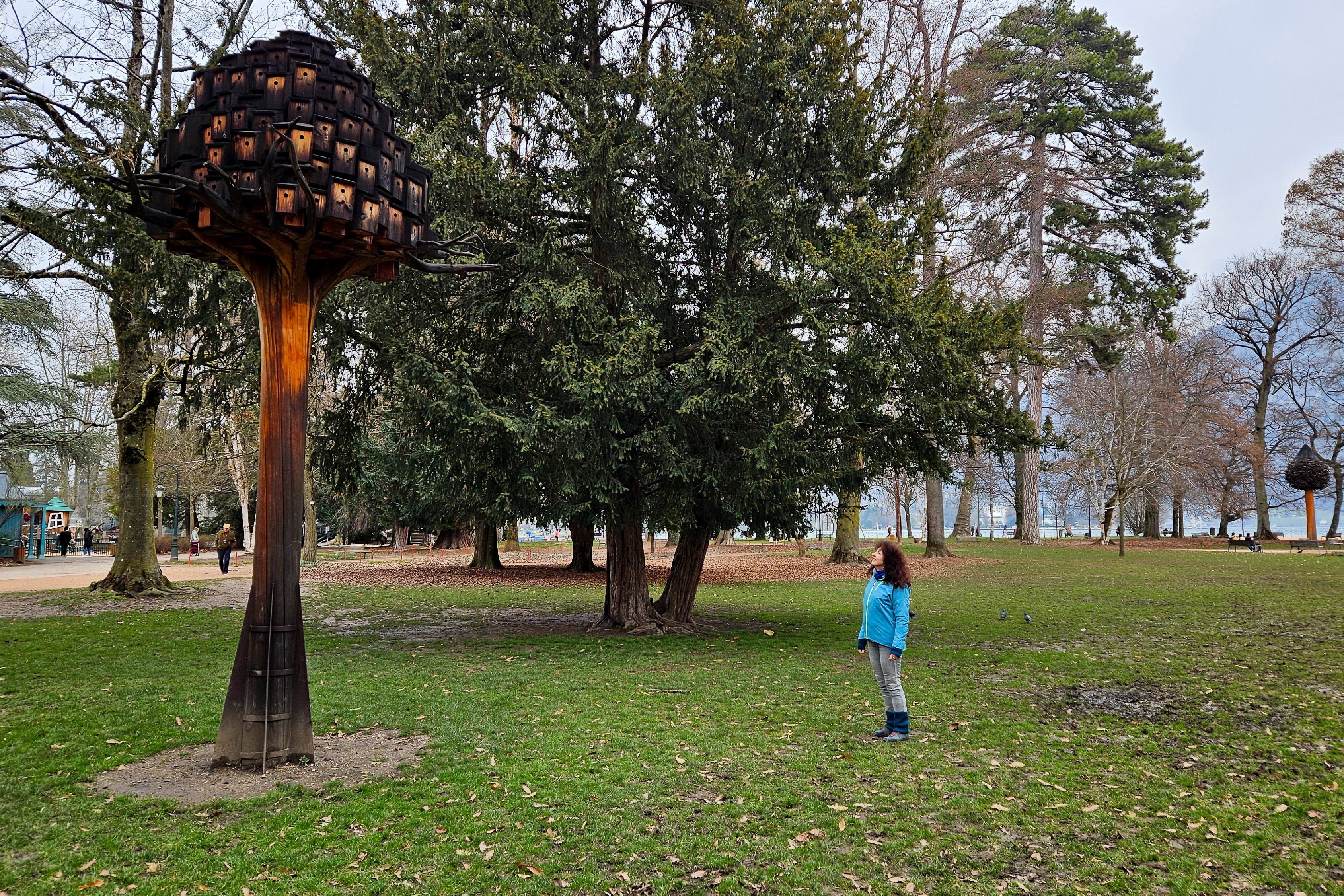Installation  im Jardins de l'Europe